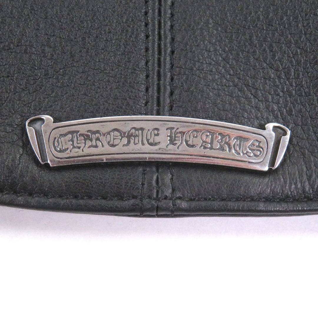 Excellent CHROME HEARTS Best Classic 2B Crossball button scroll label