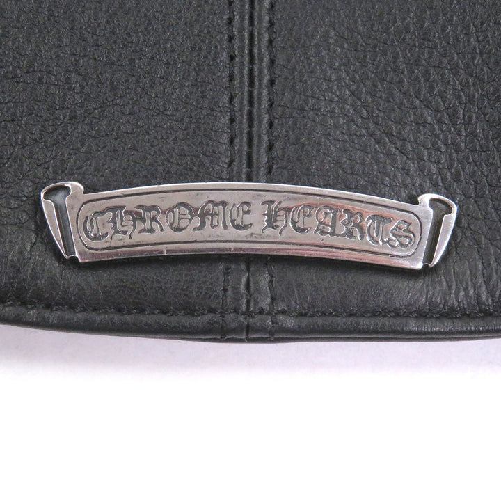 Excellent CHROME HEARTS Best Classic 2B Crossball button scroll label