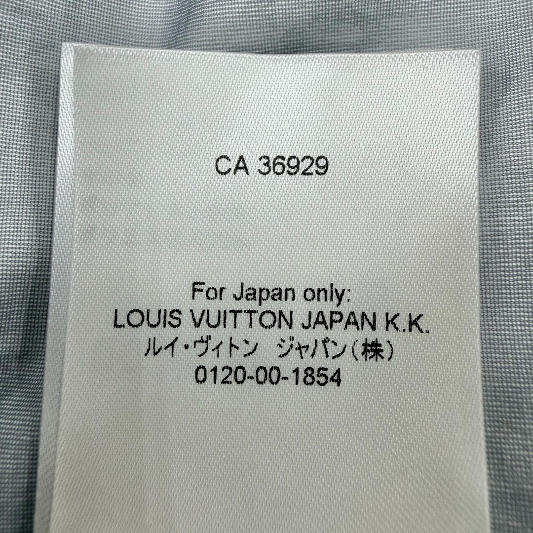 Pristine LOUIS VUITTON Blouson Sporty Cut Out Parka Ivory Women 38 1AIPRX