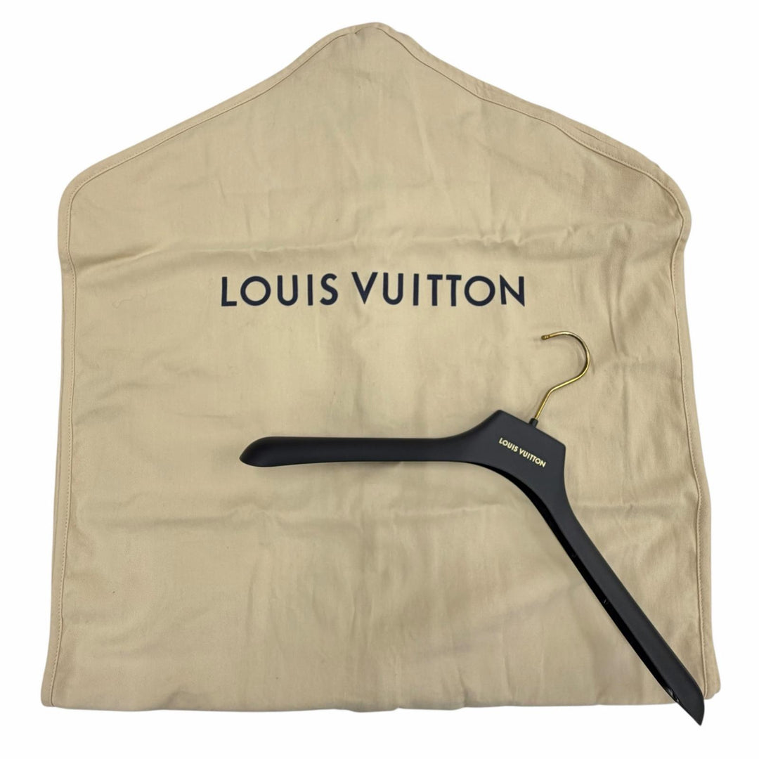 Pristine LOUIS VUITTON Blouson Sporty Cut Out Parka Ivory Women 38 1AIPRX