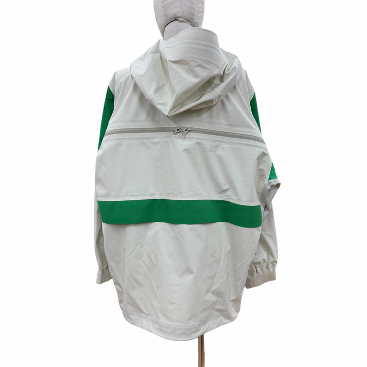 Pristine LOUIS VUITTON Blouson Sporty Cut Out Parka Ivory Women 38 1AIPRX