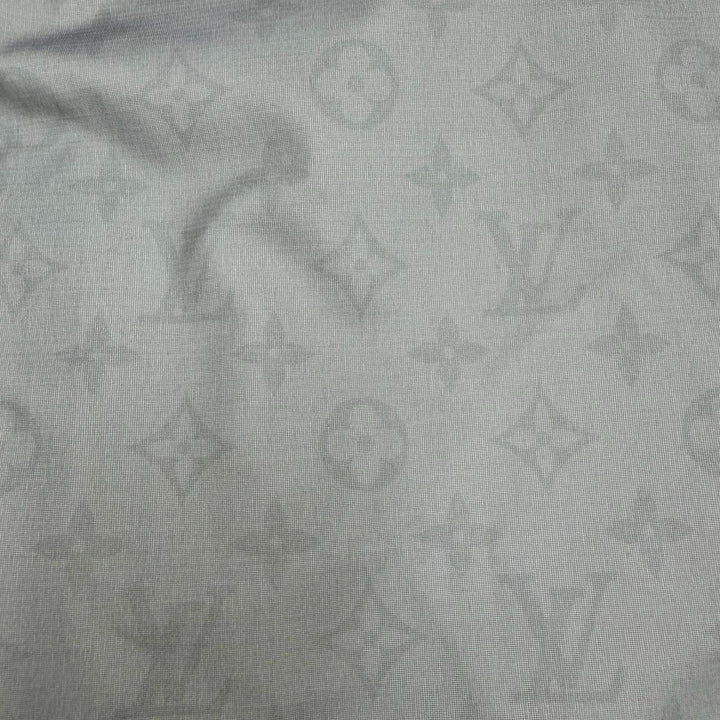 Pristine LOUIS VUITTON Blouson Sporty Cut Out Parka Ivory Women 38 1AIPRX