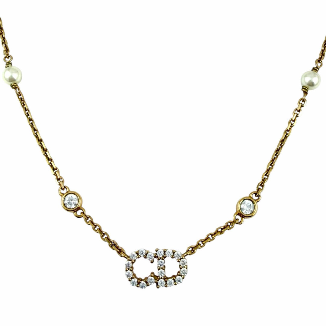 Great DIOR Necklace Clair D Lune gold metal Women N3522WOMZI