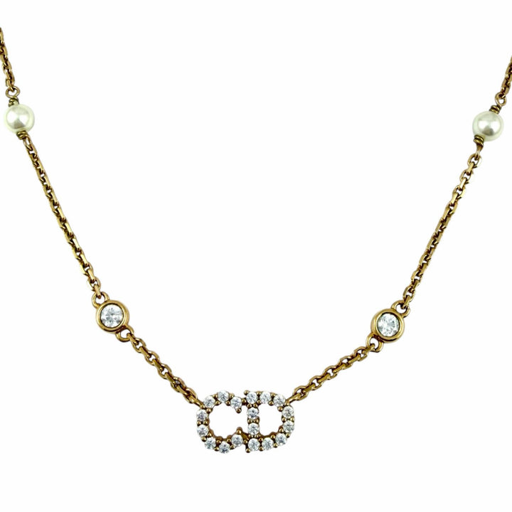 Great DIOR Necklace Clair D Lune gold metal Women N3522WOMZI