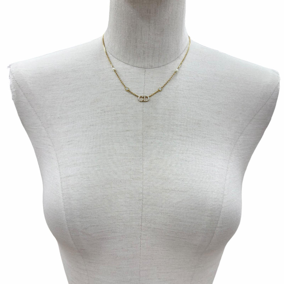 Great DIOR Necklace Clair D Lune gold metal Women N3522WOMZI