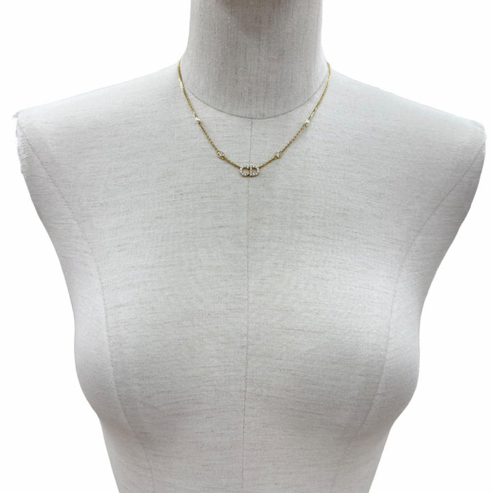 Great DIOR Necklace Clair D Lune gold metal Women N3522WOMZI