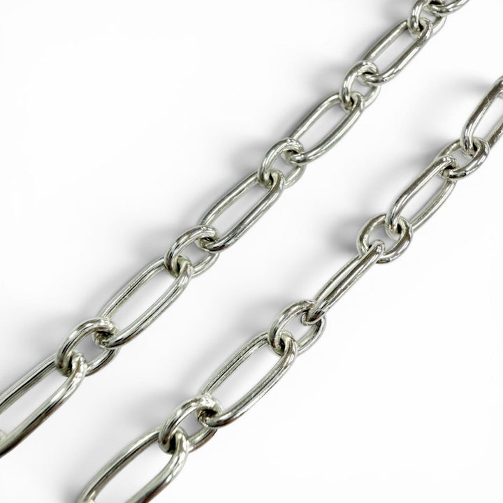 Great TIFFANY&Co. bracelet 1837 Small Double Lock Silver AG925 Women