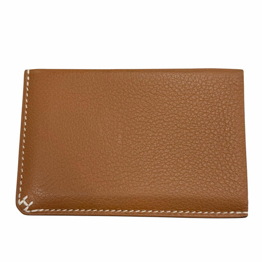 Great HERMES Card Case Hserie Pass Case Card Case leather mens