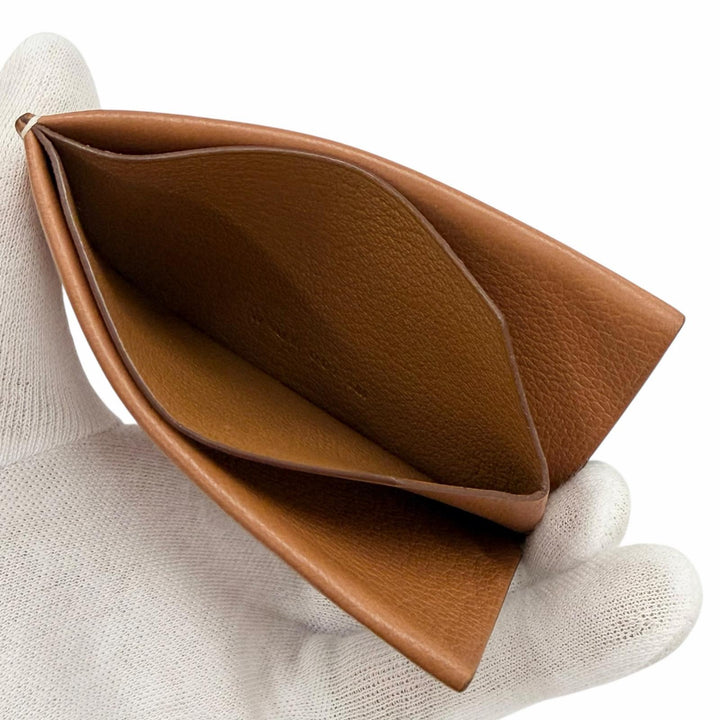 Great HERMES Card Case Hserie Pass Case Card Case leather mens