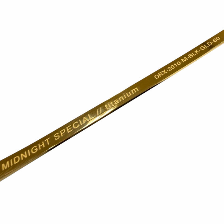 Excellent DITA sunglasses MIDNIGHT SPECIAL gold Titanium mens DRX-2010