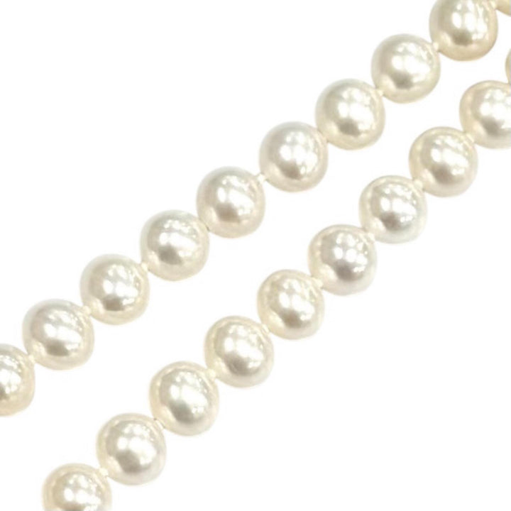 Great TIFFANY&Co. Necklace Pearl Wrap Necklace white Freshwater pearl Women
