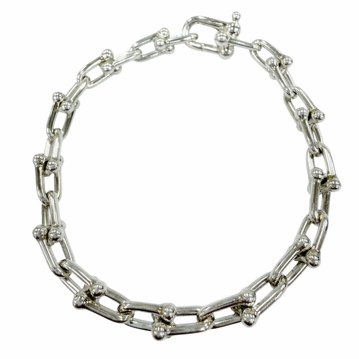 Great TIFFANY&Co. Small Link Bracelet 26 frames Silver 925 Women