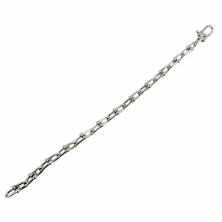 Great TIFFANY&Co. Small Link Bracelet 26 frames Silver 925 Women