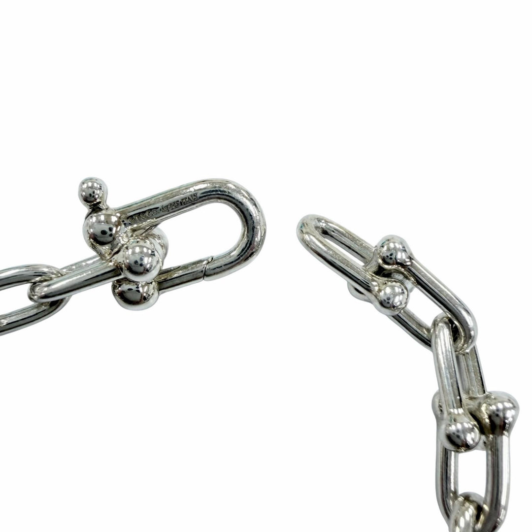 Great TIFFANY&Co. Small Link Bracelet 26 frames Silver 925 Women