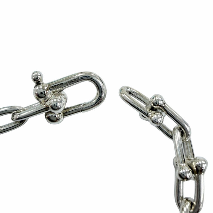 Great TIFFANY&Co. Small Link Bracelet 26 frames Silver 925 Women