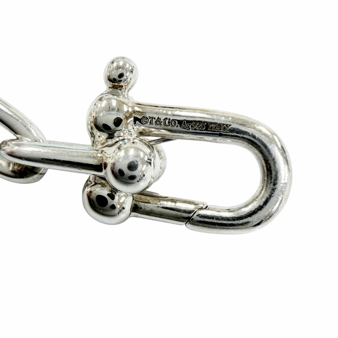 Great TIFFANY&Co. Small Link Bracelet 26 frames Silver 925 Women