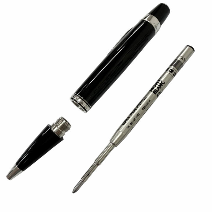 Excellent MONTBLANC Ballpoint pen BOHEME black Blue Gemstone mens