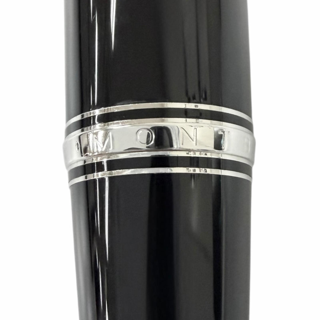 Excellent MONTBLANC Ballpoint pen BOHEME black Blue Gemstone mens