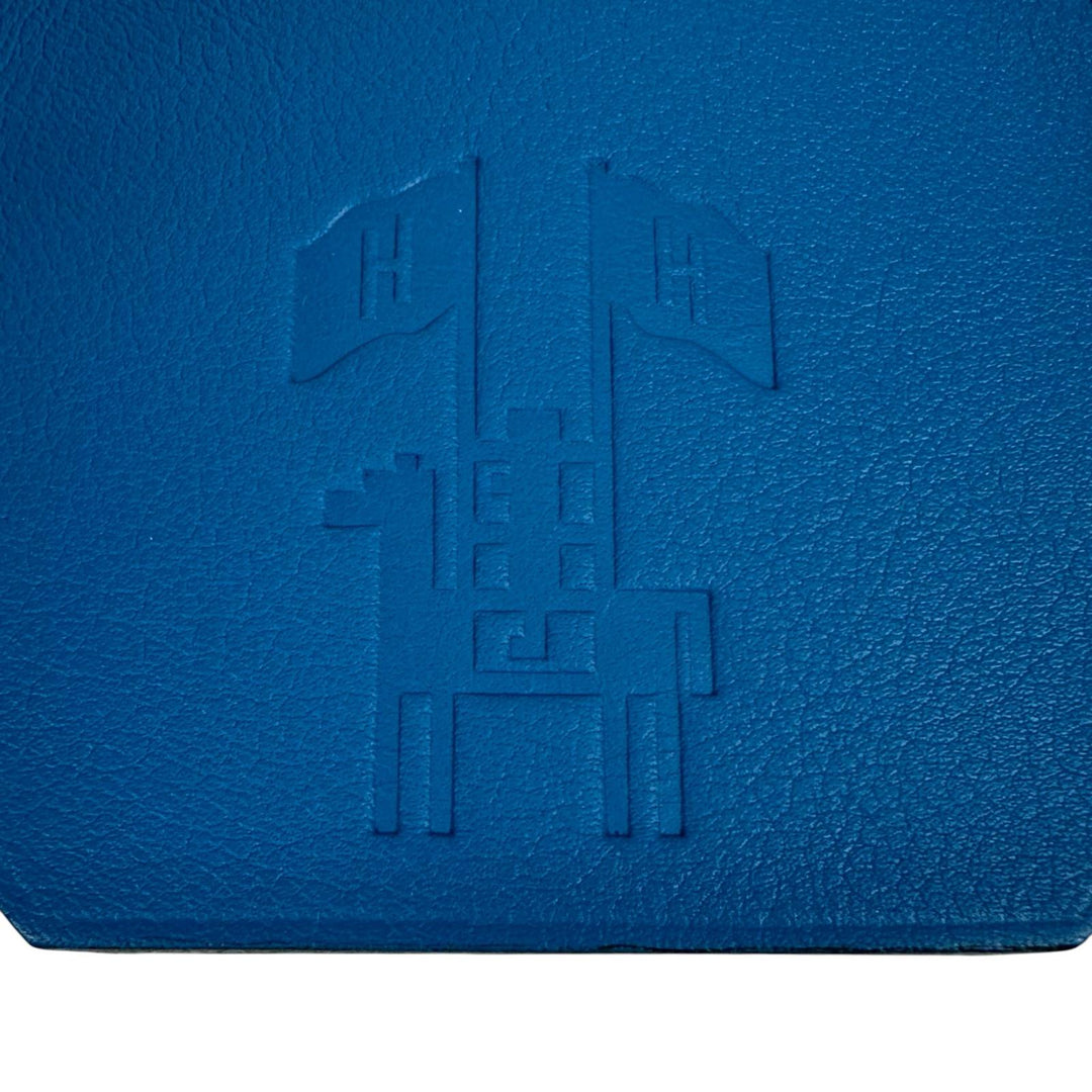 Pristine HERMES charm New Year's Gift 2024 Key Clochette blue Swift Women