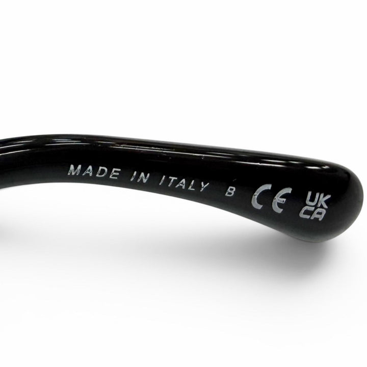 Very Good CHANEL sunglasses COCO Mark logo rhinestone black 5422-B 53□17 140