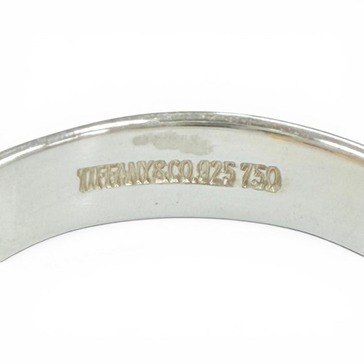 Excellent TIFFANY&Co. Ring ring Stacking band Ruby 1P Silver 925 Women