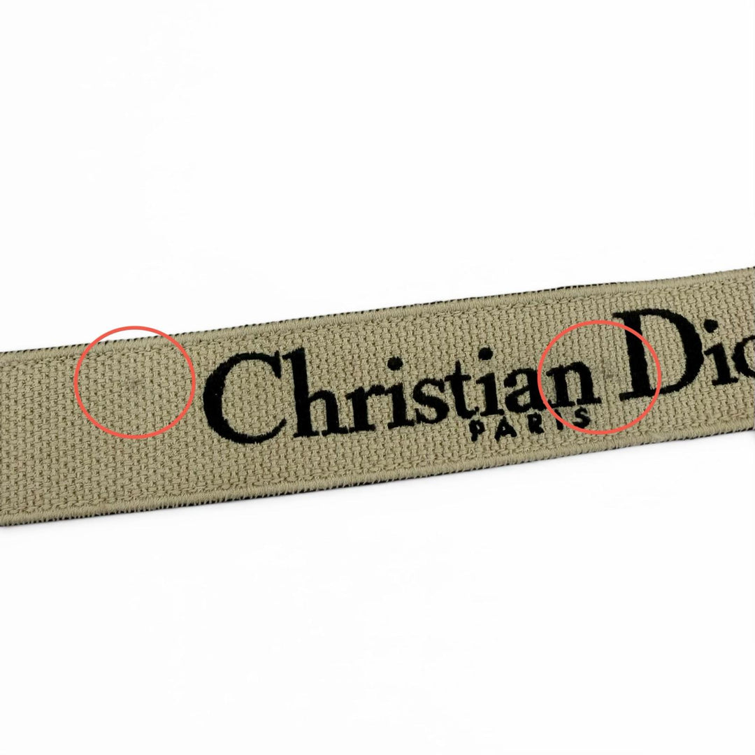 Very Good Christian Dior Shoulder strap Current product Embroidery S8553CBTE