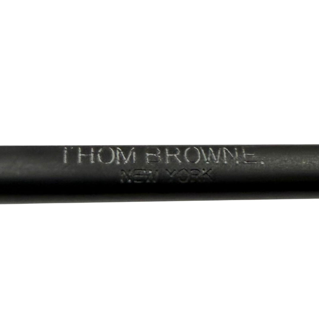 Excellent THOM BROWNE Glasses Wellington Matt black mens TB-704-C