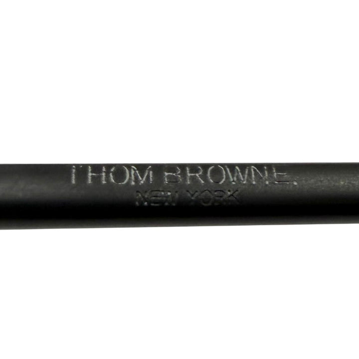 Excellent THOM BROWNE Glasses Wellington Matt black mens TB-704-C