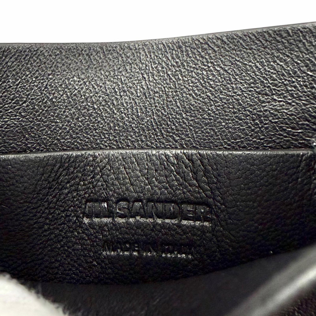 Great JIL SANDER Mobile case GIRO PHONE CASE black leather Women