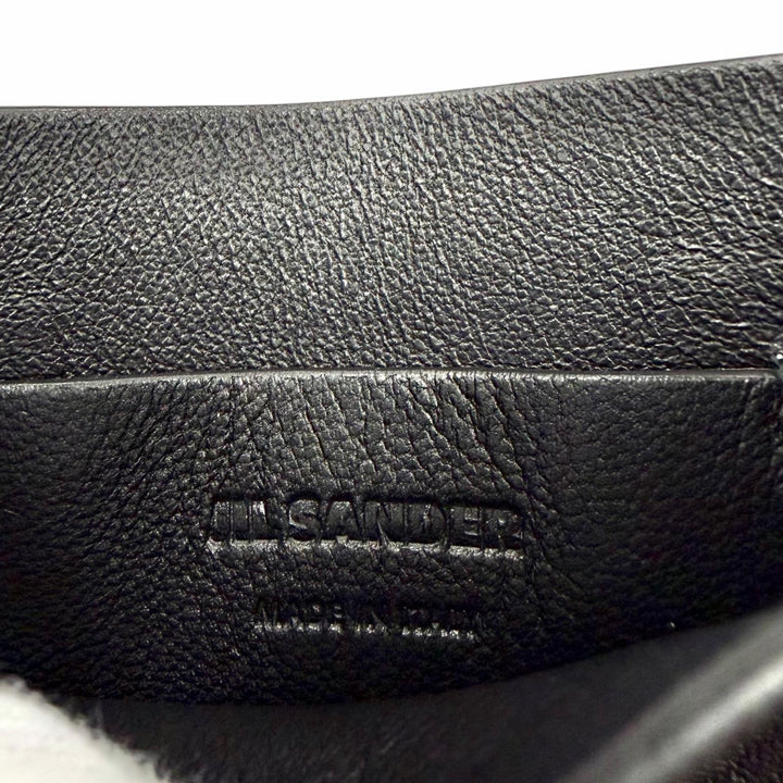 Great JIL SANDER Mobile case GIRO PHONE CASE black leather Women