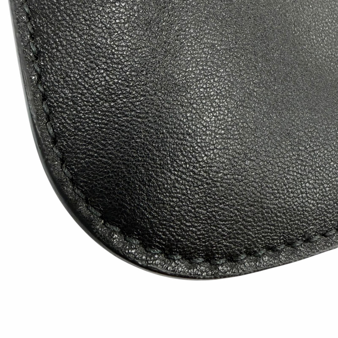 Great JIL SANDER Mobile case GIRO PHONE CASE black leather Women