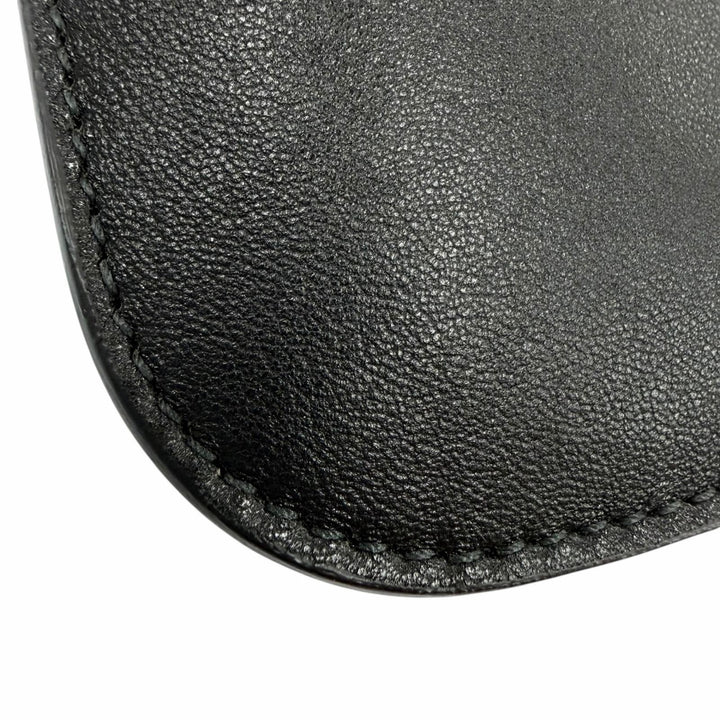 Great JIL SANDER Mobile case GIRO PHONE CASE black leather Women