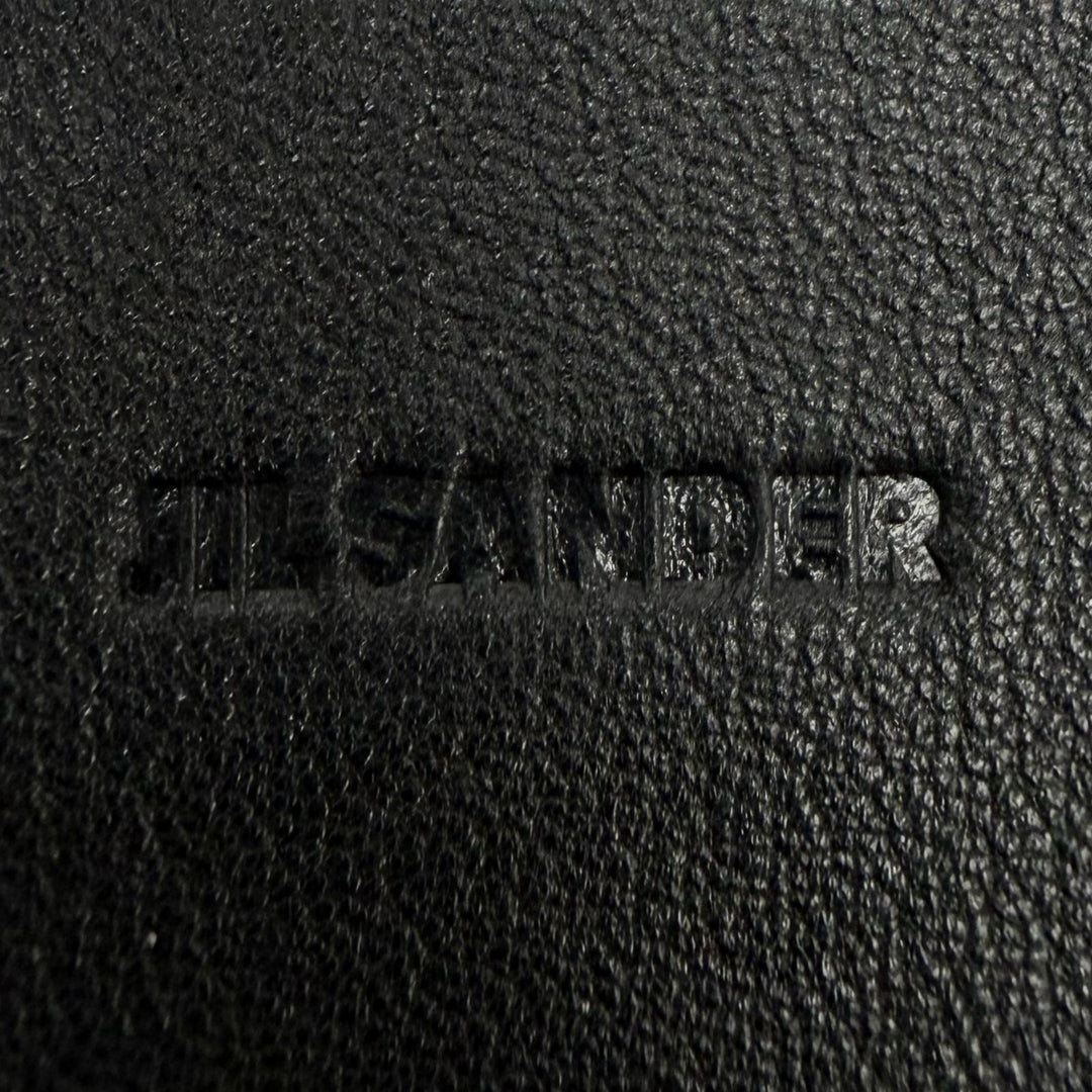 Great JIL SANDER Mobile case GIRO PHONE CASE black leather Women