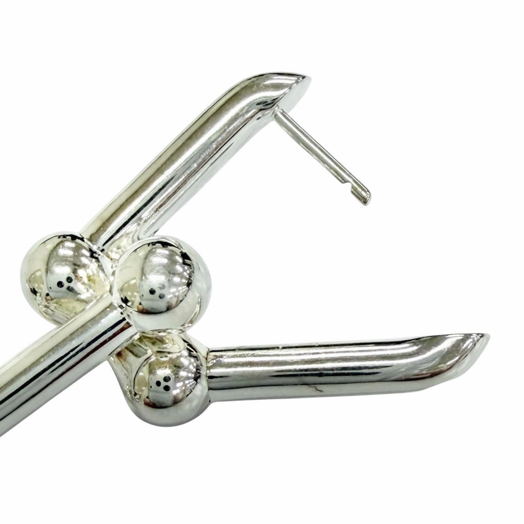 Excellent TIFFANY&Co. Pierce Hardware Graduated Link Pierce Silver AG925 Women