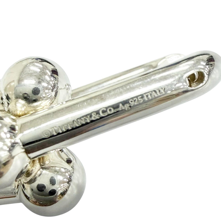 Excellent TIFFANY&Co. Pierce Hardware Graduated Link Pierce Silver AG925 Women