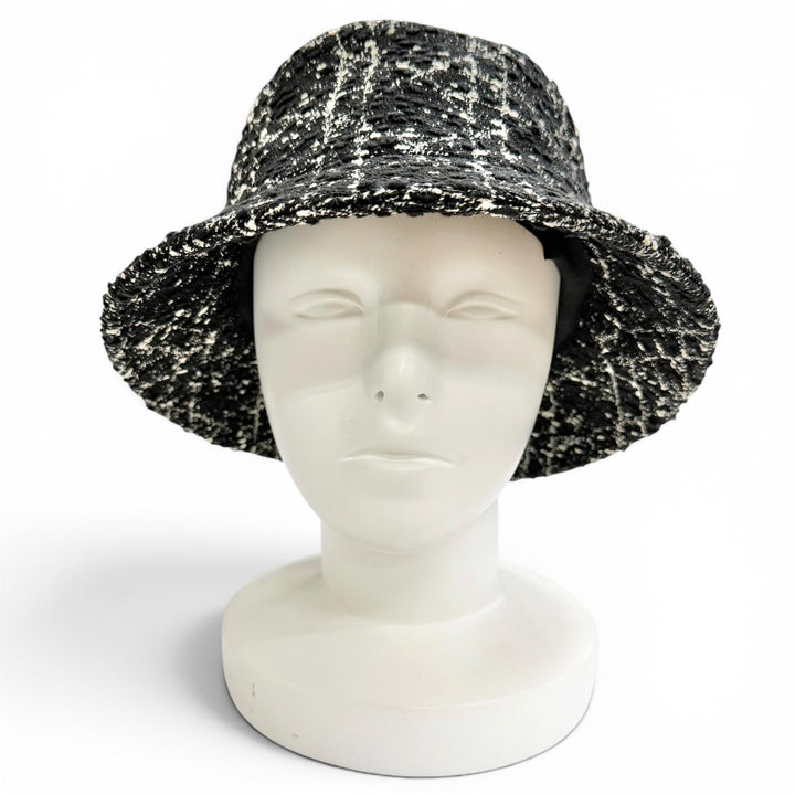 Great Christian Dior TEDDY-D Bob Hat Macro Cannage Bucket Hat black 42TTC923A129