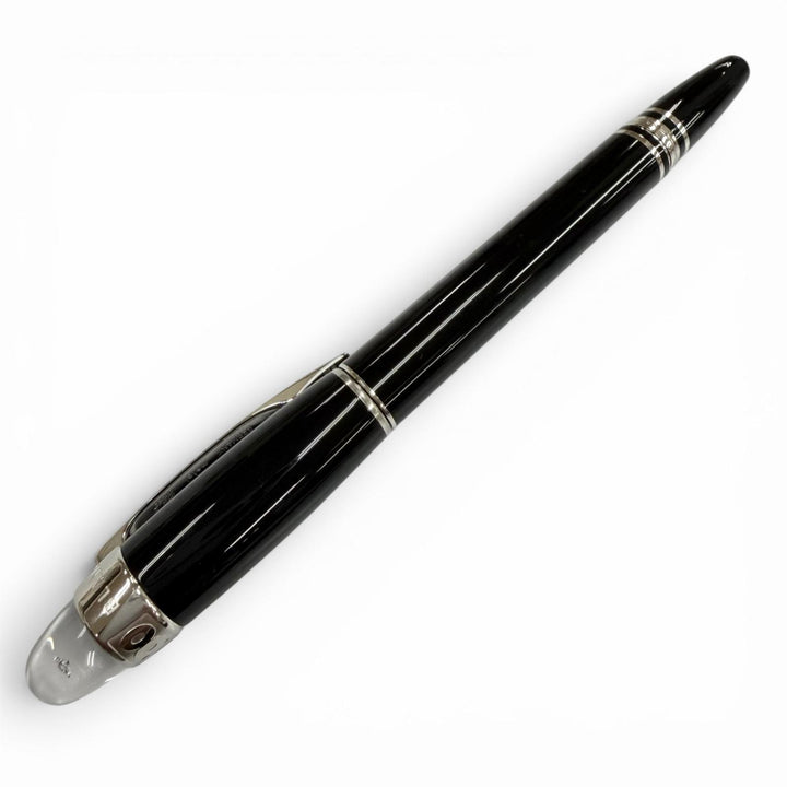 Excellent MONTBLANC fountain pen Starwalker Special Edition black 18K mens