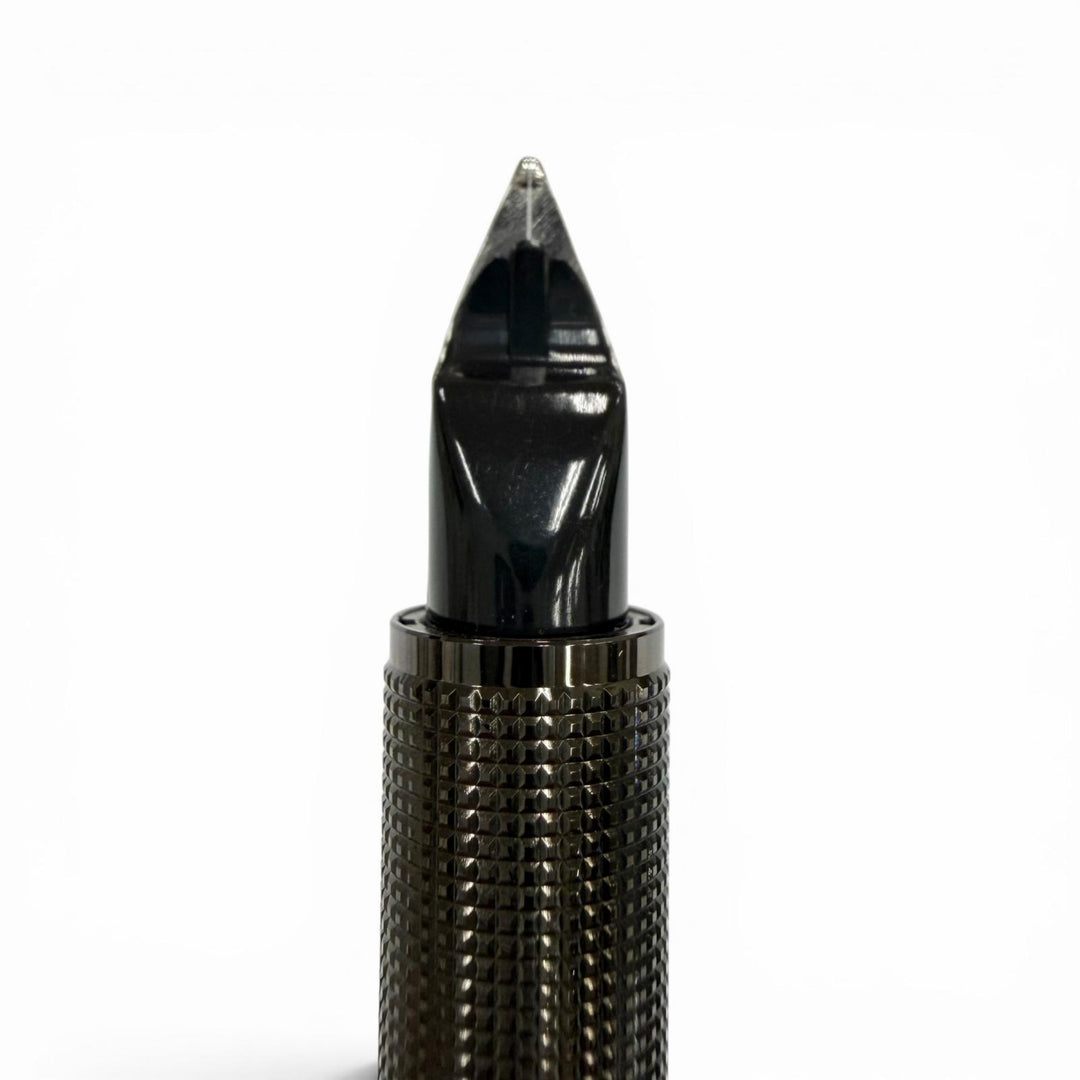 Excellent MONTBLANC fountain pen Starwalker Special Edition black 18K mens