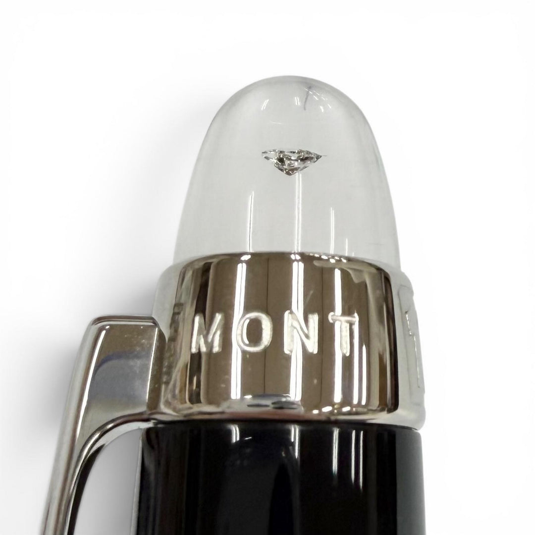 Excellent MONTBLANC fountain pen Starwalker Special Edition black 18K mens