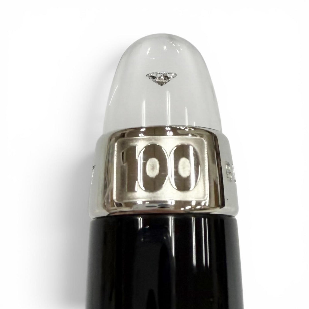 Excellent MONTBLANC fountain pen Starwalker Special Edition black 18K mens