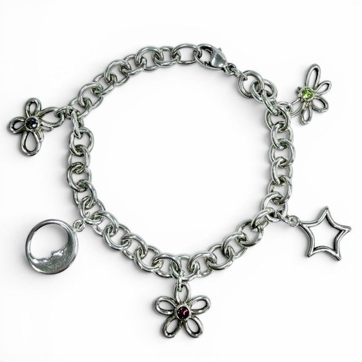 Great TIFFANY&Co. bracelet man in the moon Silver 925 Women