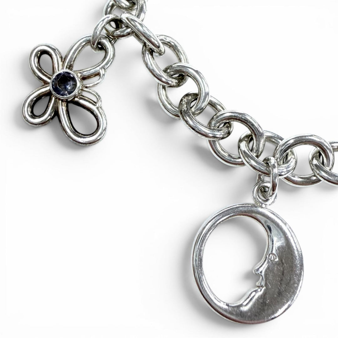 Great TIFFANY&Co. bracelet man in the moon Silver 925 Women
