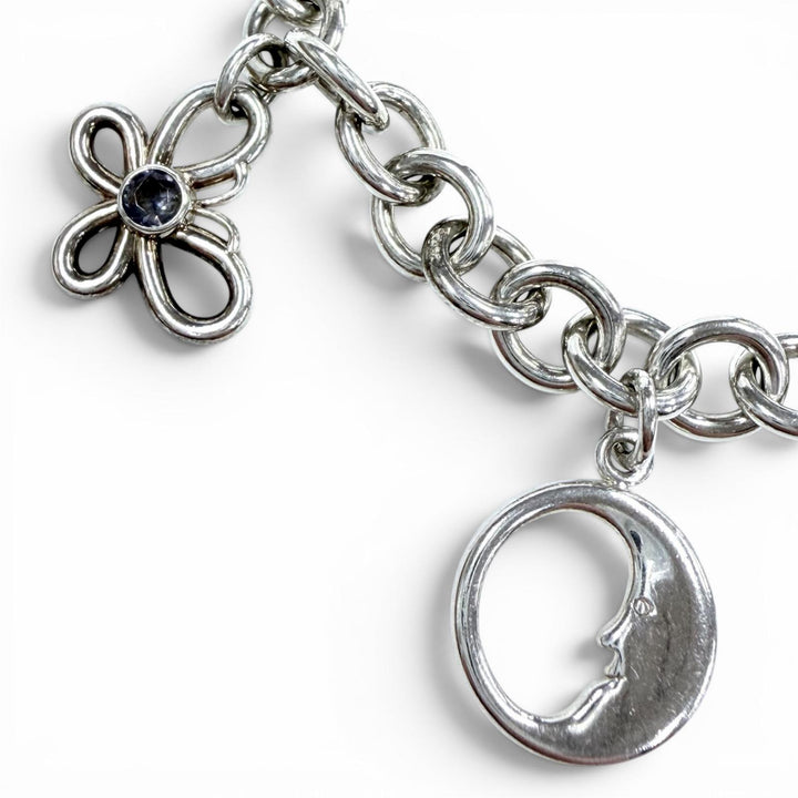 Great TIFFANY&Co. bracelet man in the moon Silver 925 Women