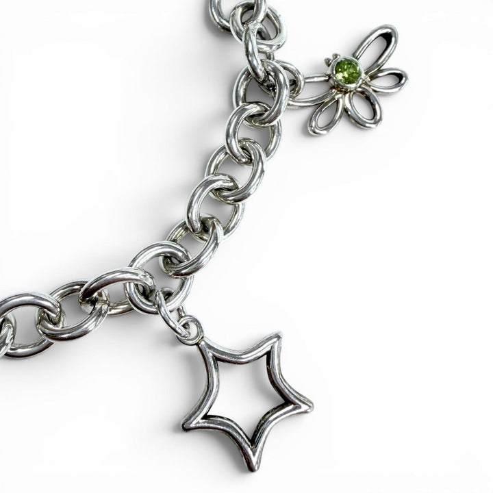 Great TIFFANY&Co. bracelet man in the moon Silver 925 Women