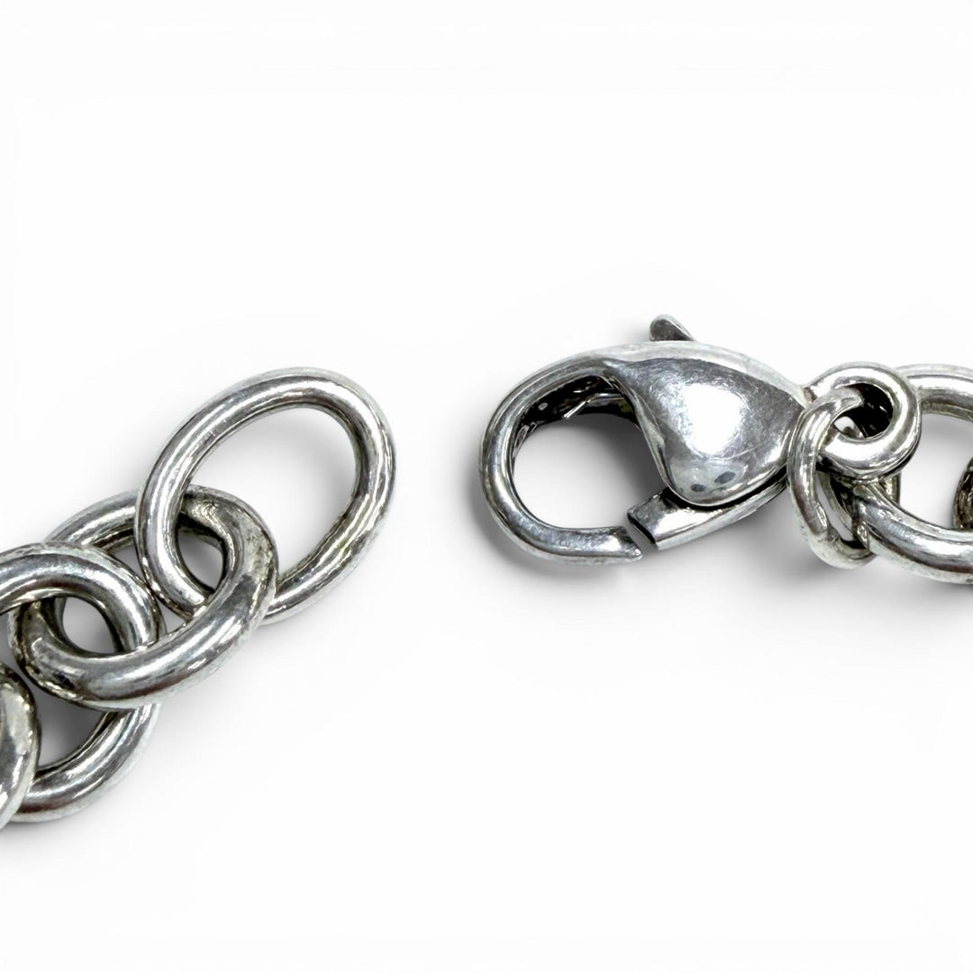 Great TIFFANY&Co. bracelet man in the moon Silver 925 Women