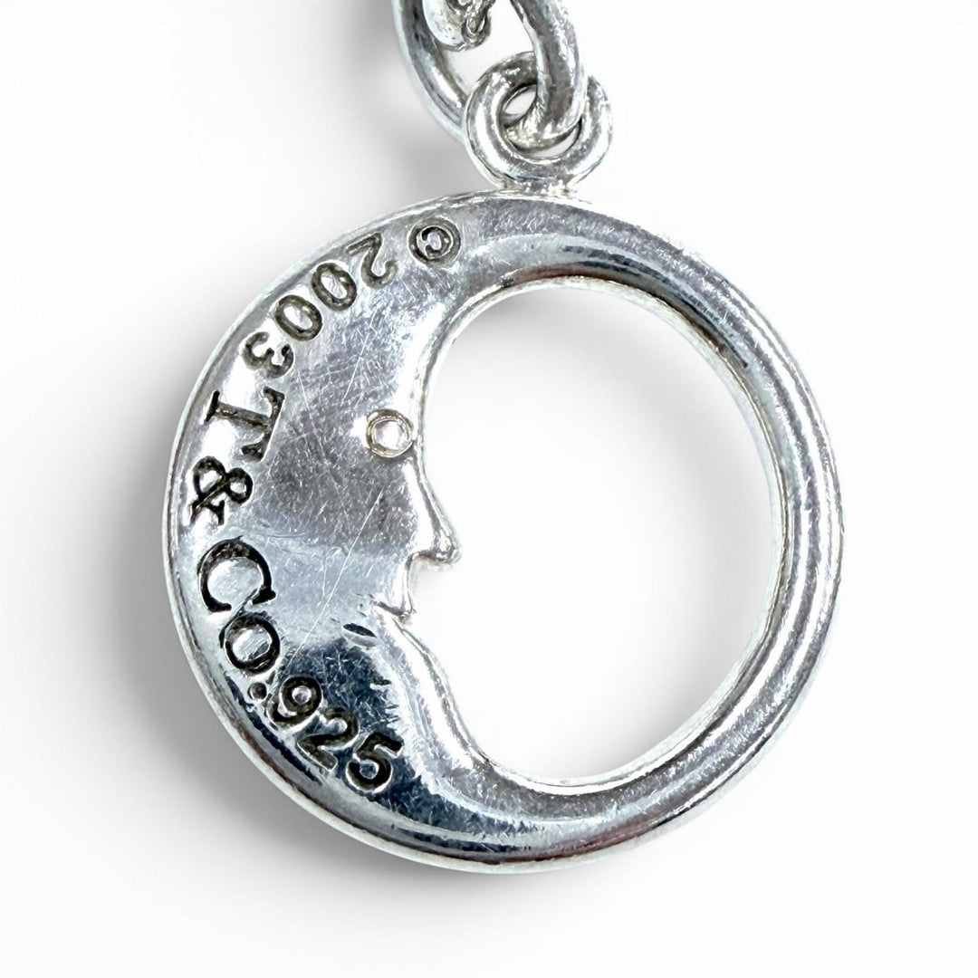 Great TIFFANY&Co. bracelet man in the moon Silver 925 Women