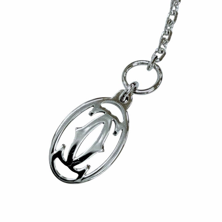 Great Cartier Necklace Damour XS White gold 750 Women WFE089