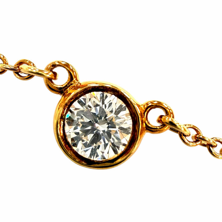 Great TIFFANY&Co. Necklace El Saperetti Pink gold 750 Women