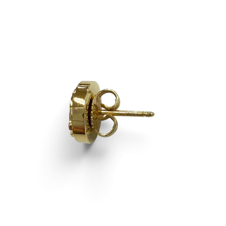 Excellent TIFFANY&Co. Pierce T TWO Circle Purchased in March 2021 Yellow Gold