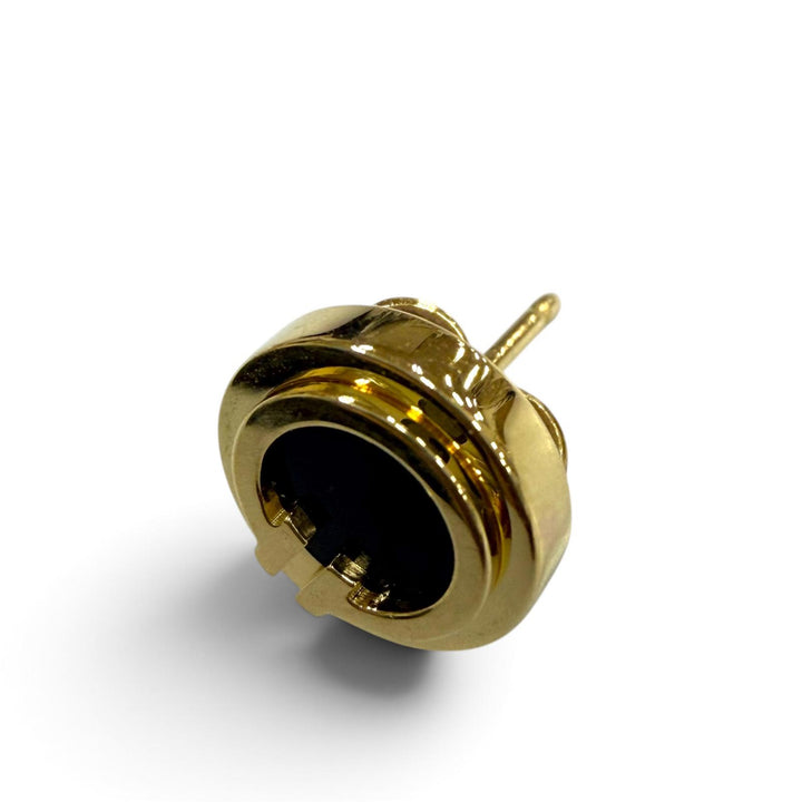 Excellent TIFFANY&Co. Pierce T TWO Circle Purchased in March 2021 Yellow Gold